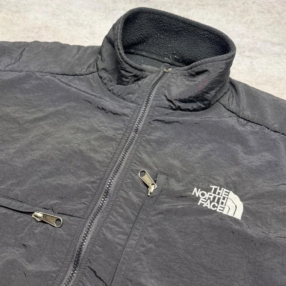 The North Face Summit Series Denali Mens Large Black Full Zip Fleece Jacket